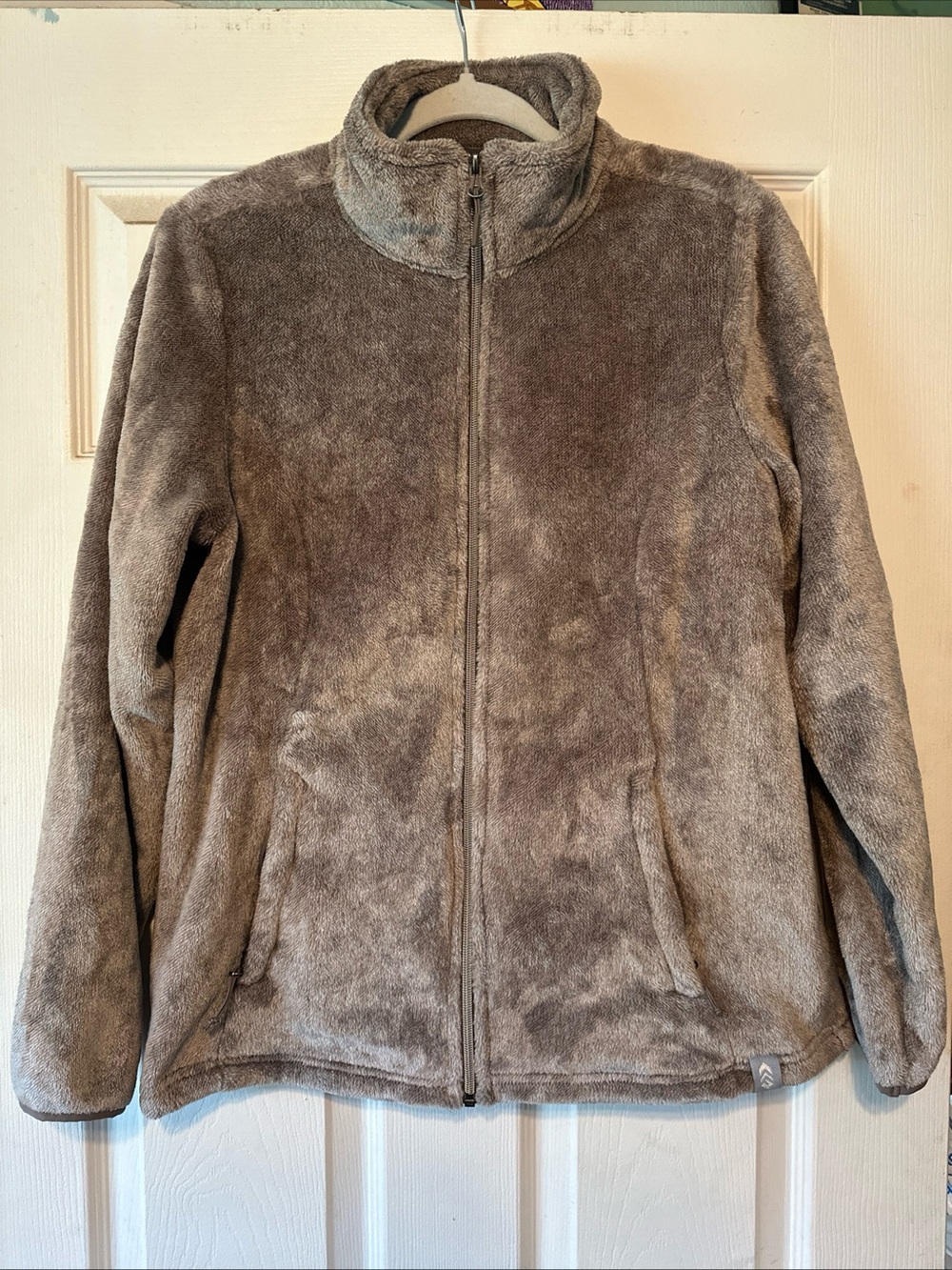 Free Country Plush Full-Zip Jacket in sheer/purple very light size PM